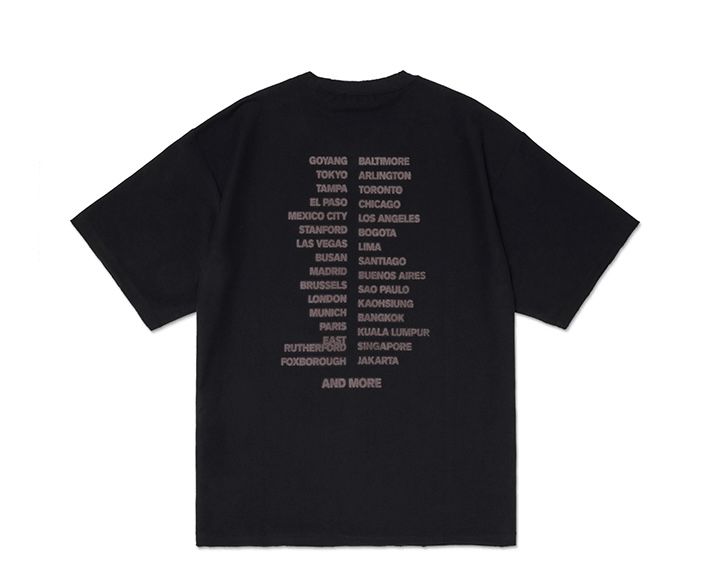 BTS S/S TOUR T-SHIRT (BLACK) product image 2