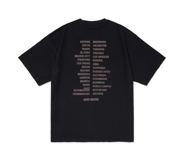 BTS S/S TOUR T-SHIRT (BLACK) product image 2
