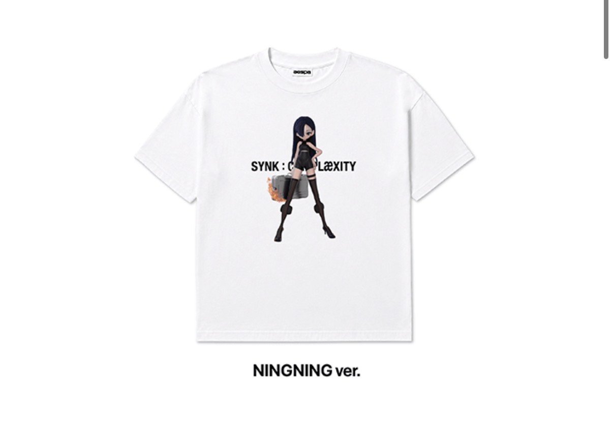 Aespa SYNK: Complaexity T-Shirt product image 4