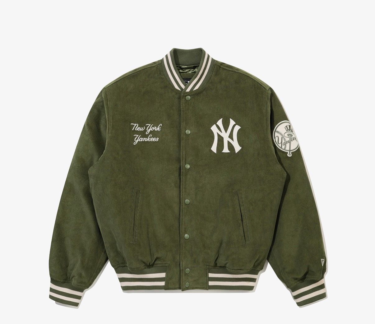 MLB New York Yankees Corduroy Stadium Jacket Copper (Worn By Sohee) product image 3