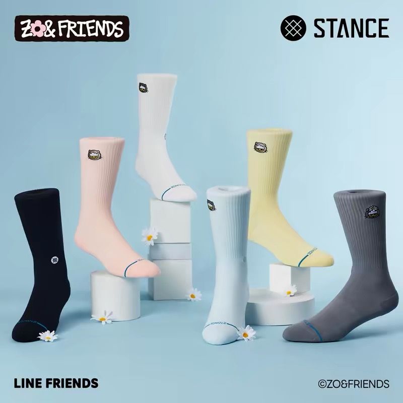 STANCE | ZO&FRIENDS ICON Casual Socks 2026 New Arrival Classic Unisex Fashion Socks