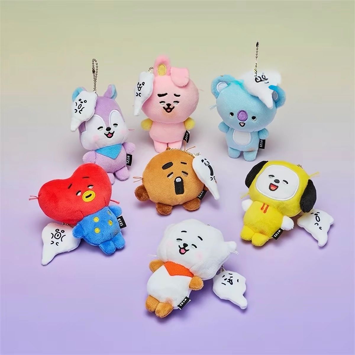BTS BT21 Energy Crisis Series Plush Doll Bag Charm 