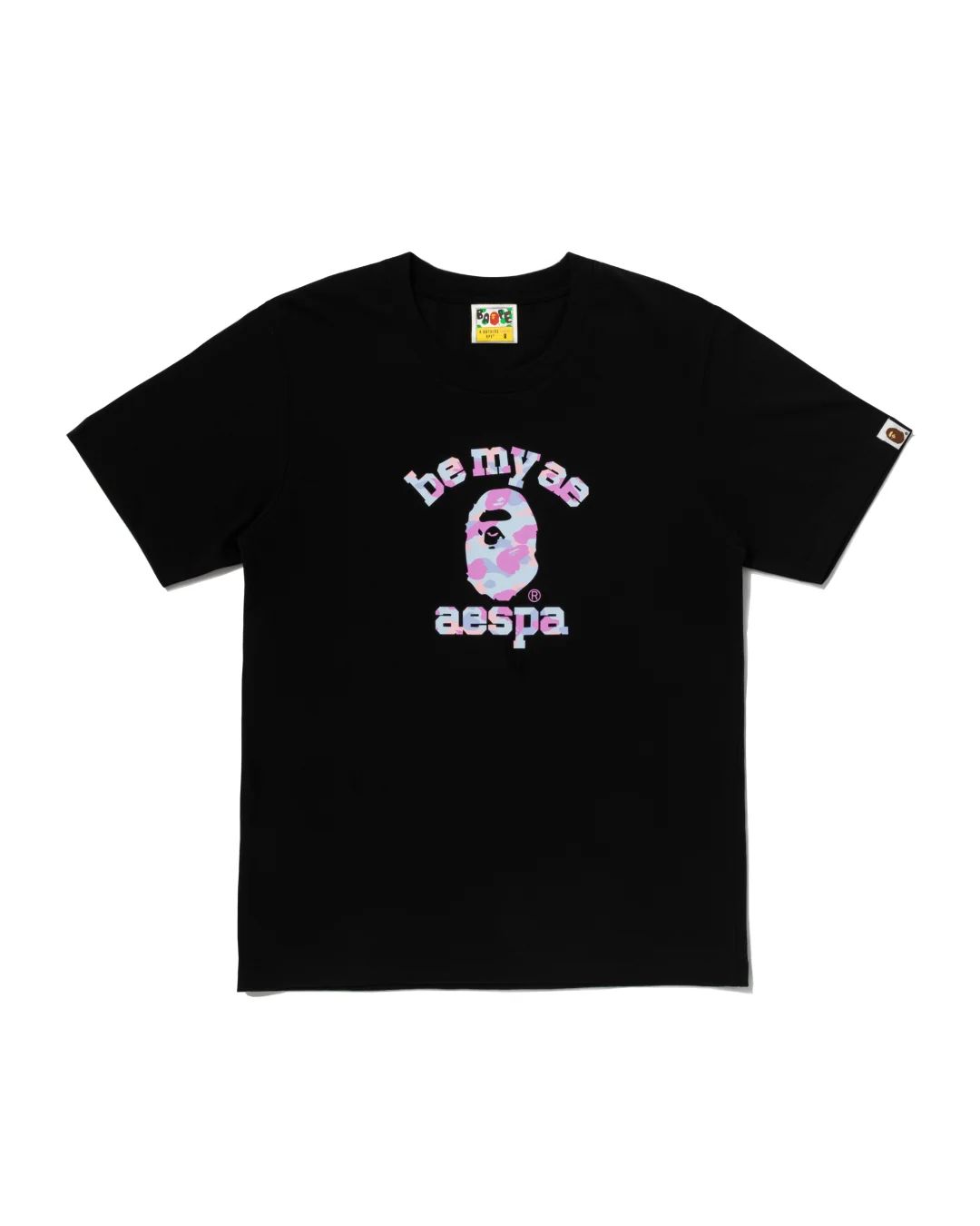 AESPA x BAPE COLLEGE RELAXED TEE product image 1