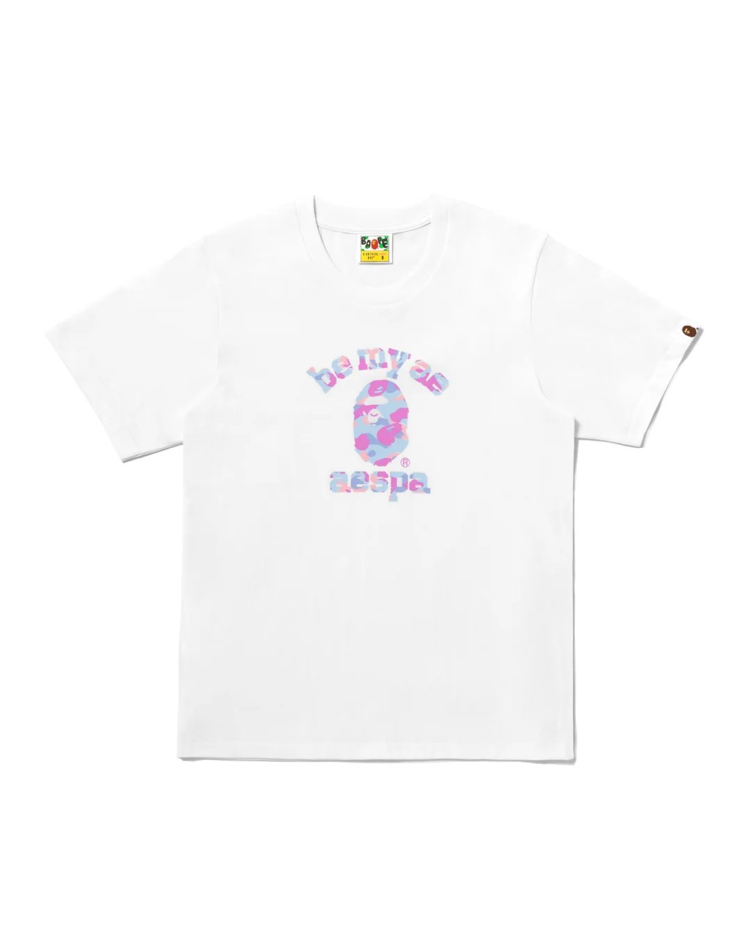 AESPA x BAPE COLLEGE RELAXED TEE product image 2