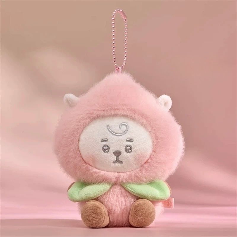 BTS BT21 Peach Series Plush Doll Bag Charm Plush Keychain product image 2