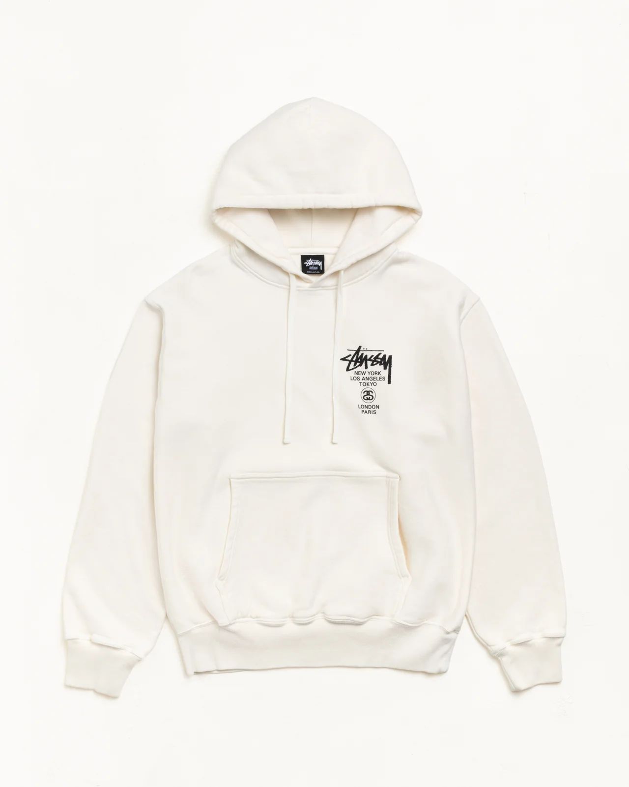 STUSSY WORLD TOUR HOODIE PIGMENT DYED product image 4