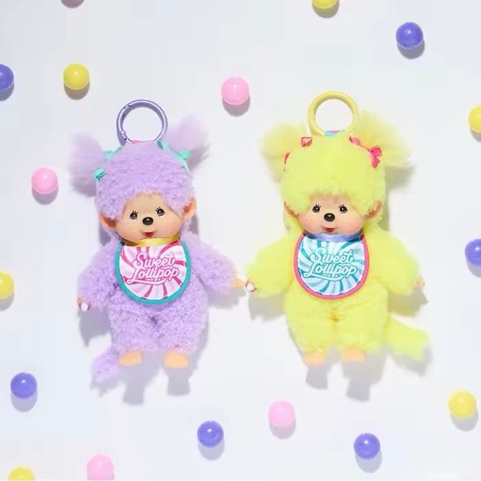 Monchhichi Cute Trendy Vinyl Plush Doll Bag Charm