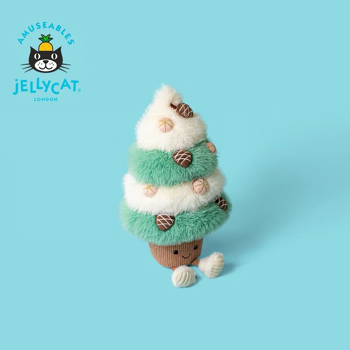 Jellycat Fun Pinecone Tree Plush Toy product image 1