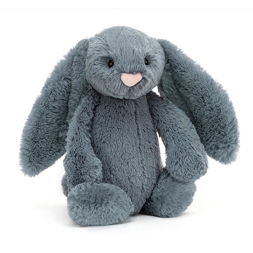 JELLYCAT BASHFUL DUSKY BLUE BUNNY