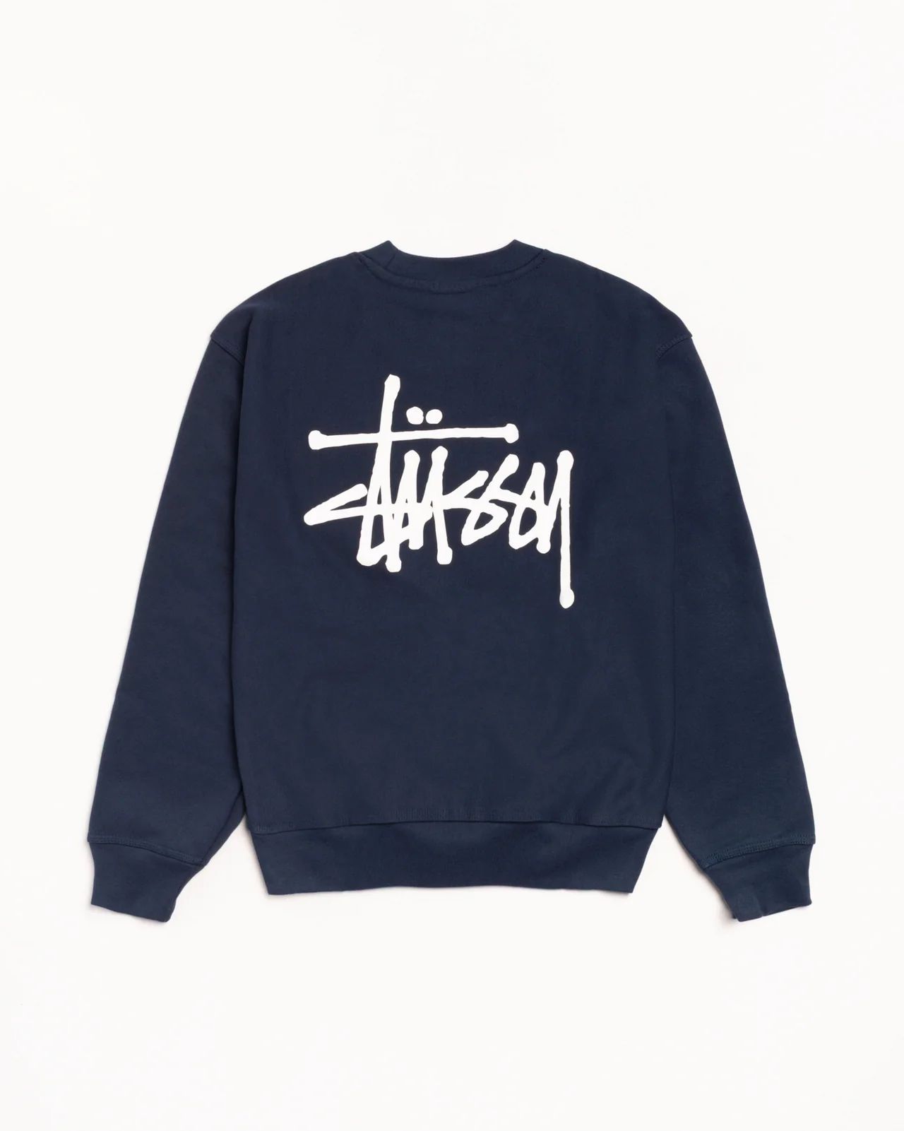 STUSSY BASIC CREW GARMENT DYED LONG SLEEVE product image 3