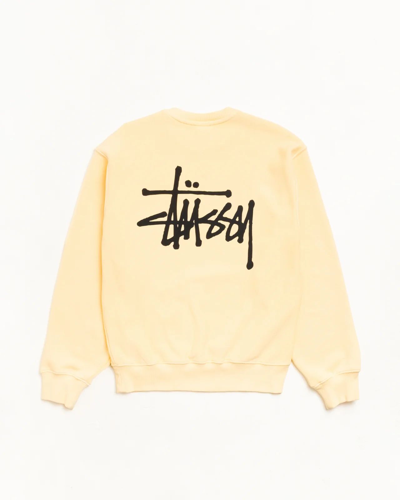 STUSSY BASIC CREW GARMENT DYED LONG SLEEVE product image 9