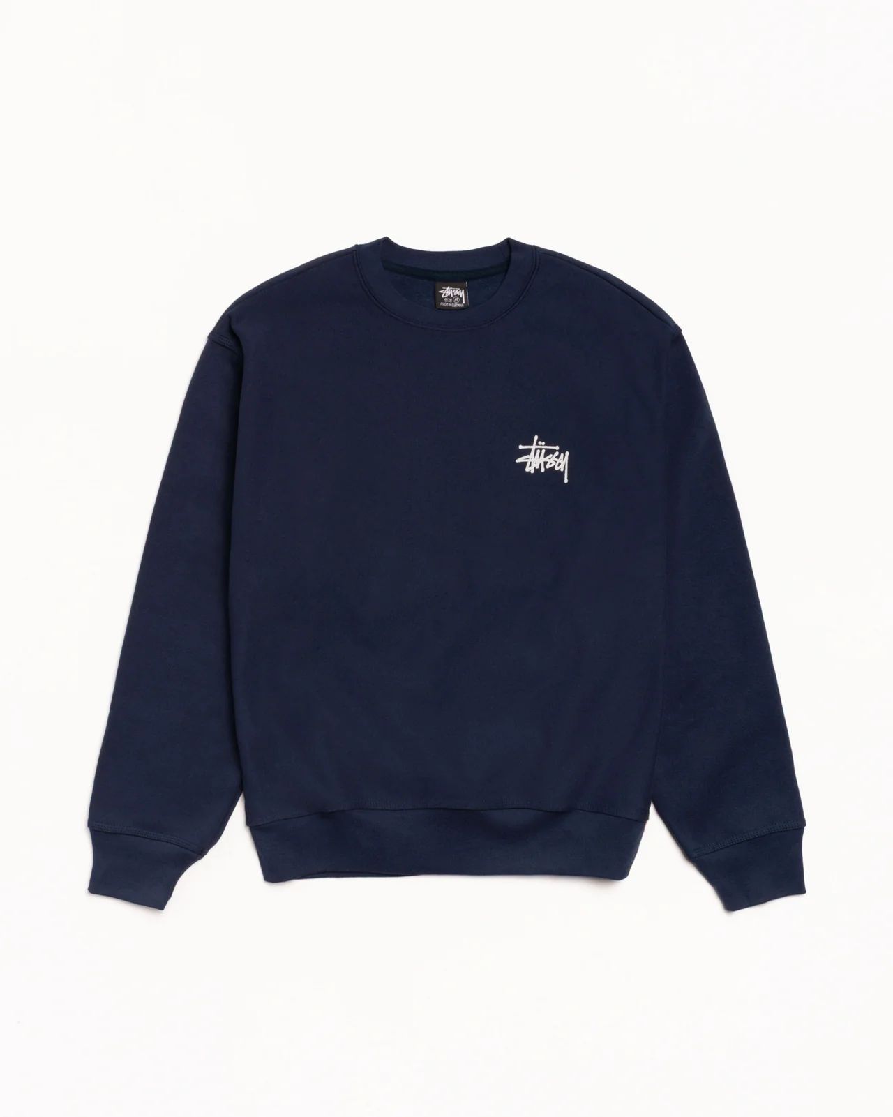 STUSSY BASIC CREW GARMENT DYED LONG SLEEVE product image 4