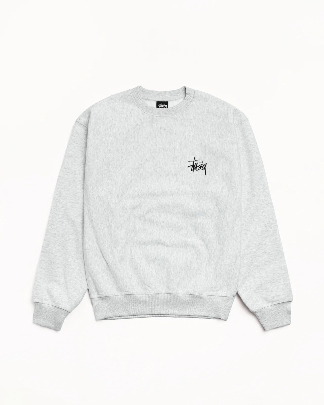 STUSSY BASIC CREW GARMENT DYED LONG SLEEVE product image 6