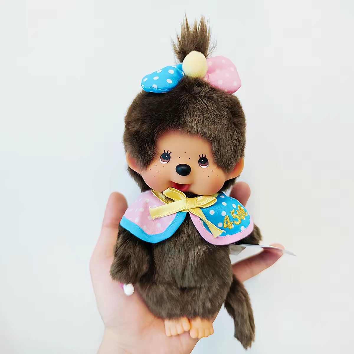 Monchhichi 45th Anniversary Plush Keychain 