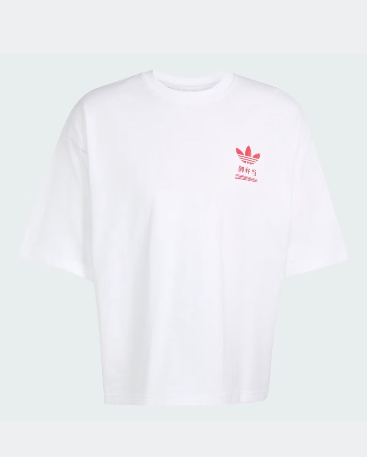 ADIDAS JAPANESE BENTO BOX GRAPHIC OVERSIZED TEE product image 1