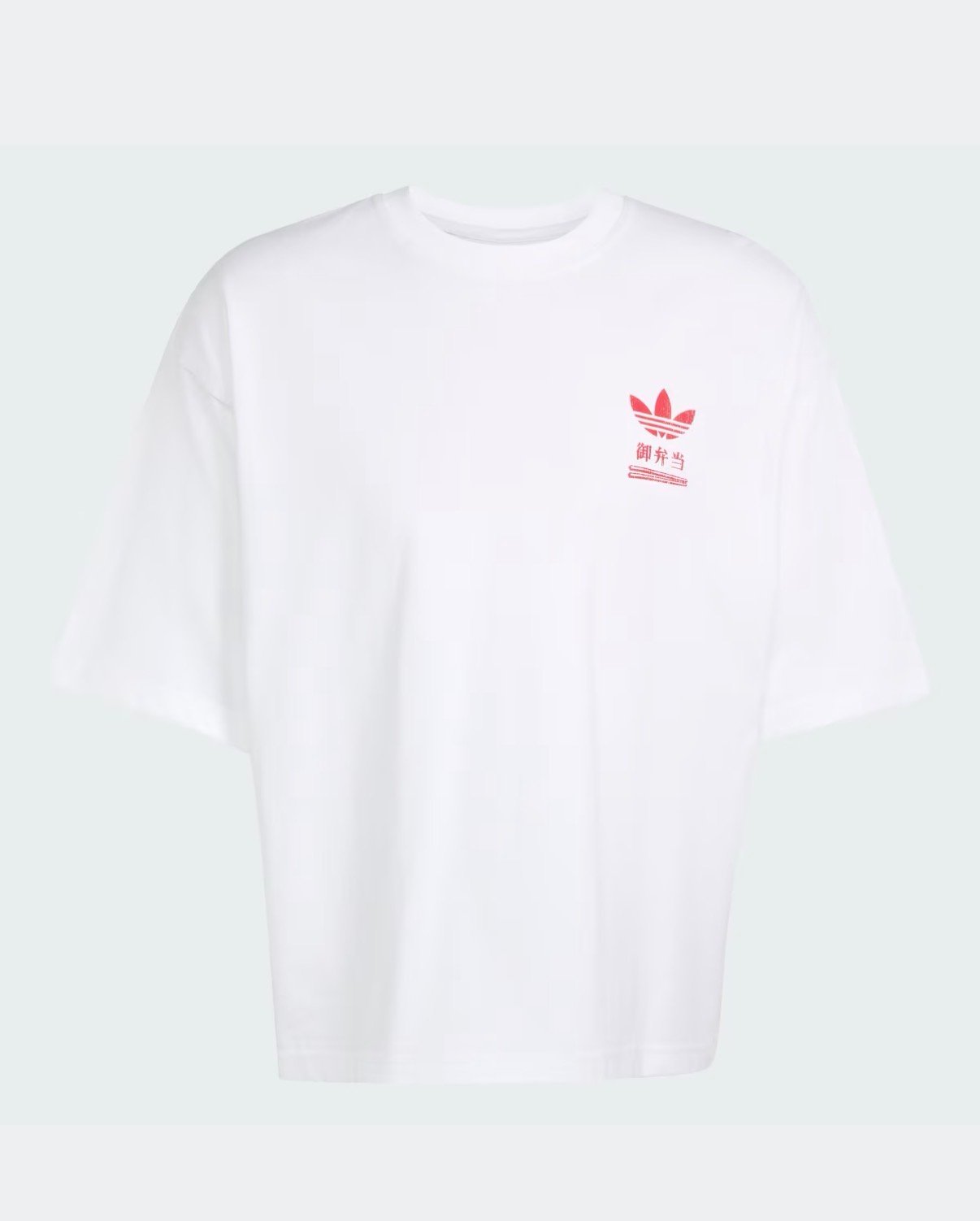 ADIDAS JAPANESE BENTO BOX GRAPHIC OVERSIZED TEE product image 1