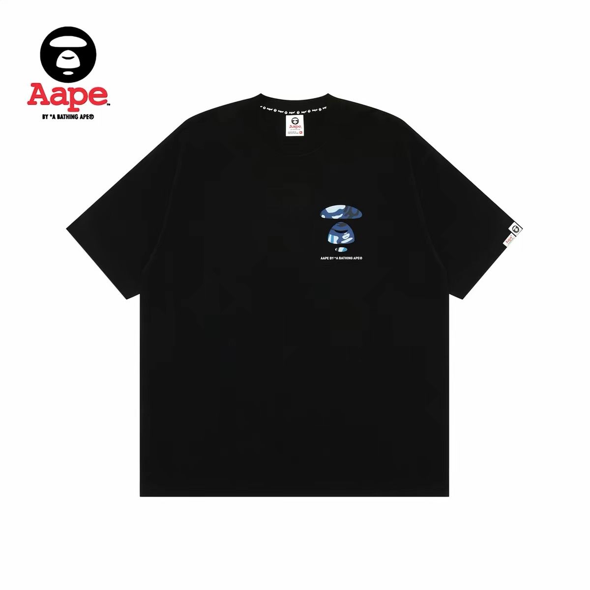 AAPE Camo Ape Logo Graphic Relaxed Fit T-Shirt  product image 1