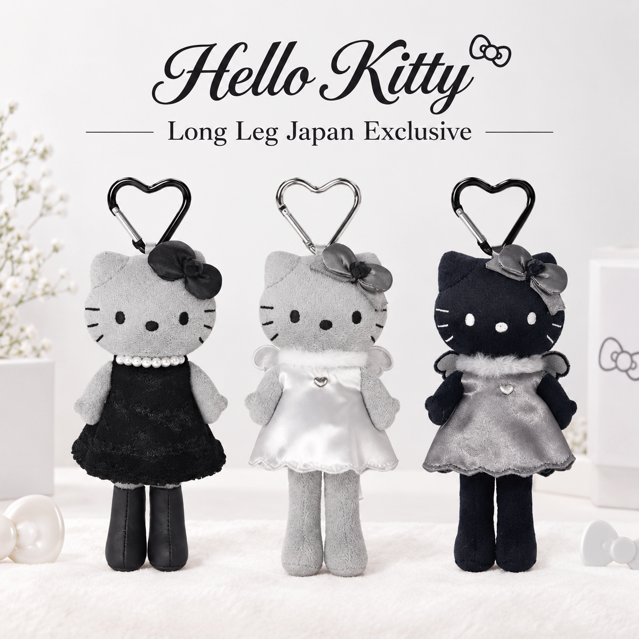 Sanrio Hello Kitty Black Angel Long Leg Series