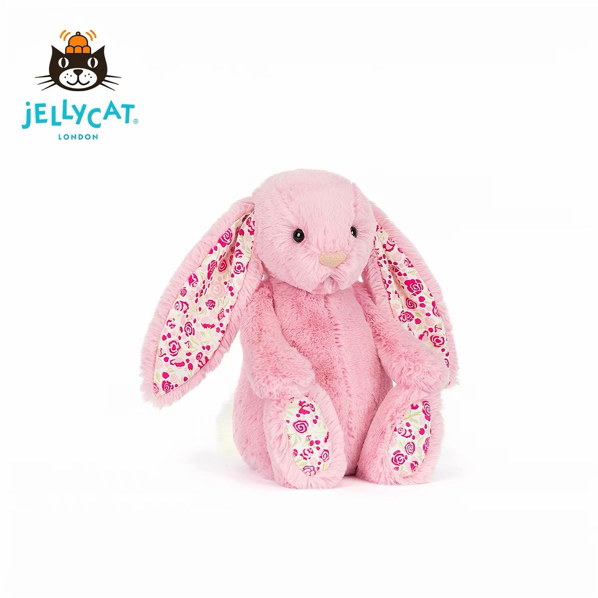 Jellycat Luxe Floral Blossom Bashful Bunny Plush