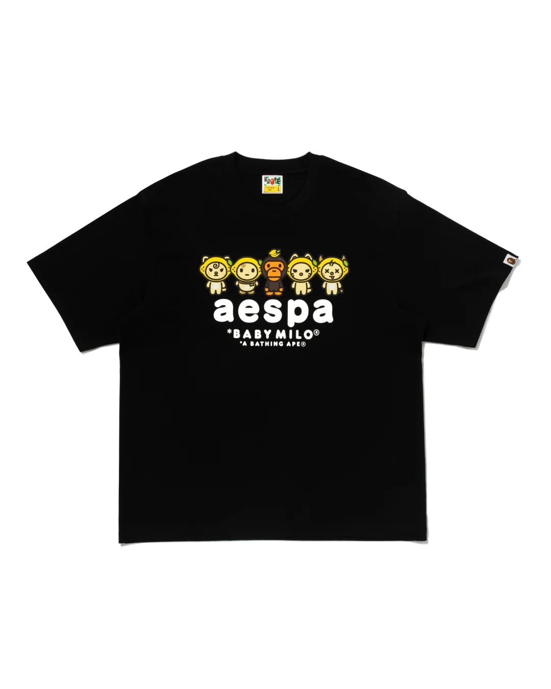 AESPA x BAPE BABY MILO RELAXED TEE product image 1