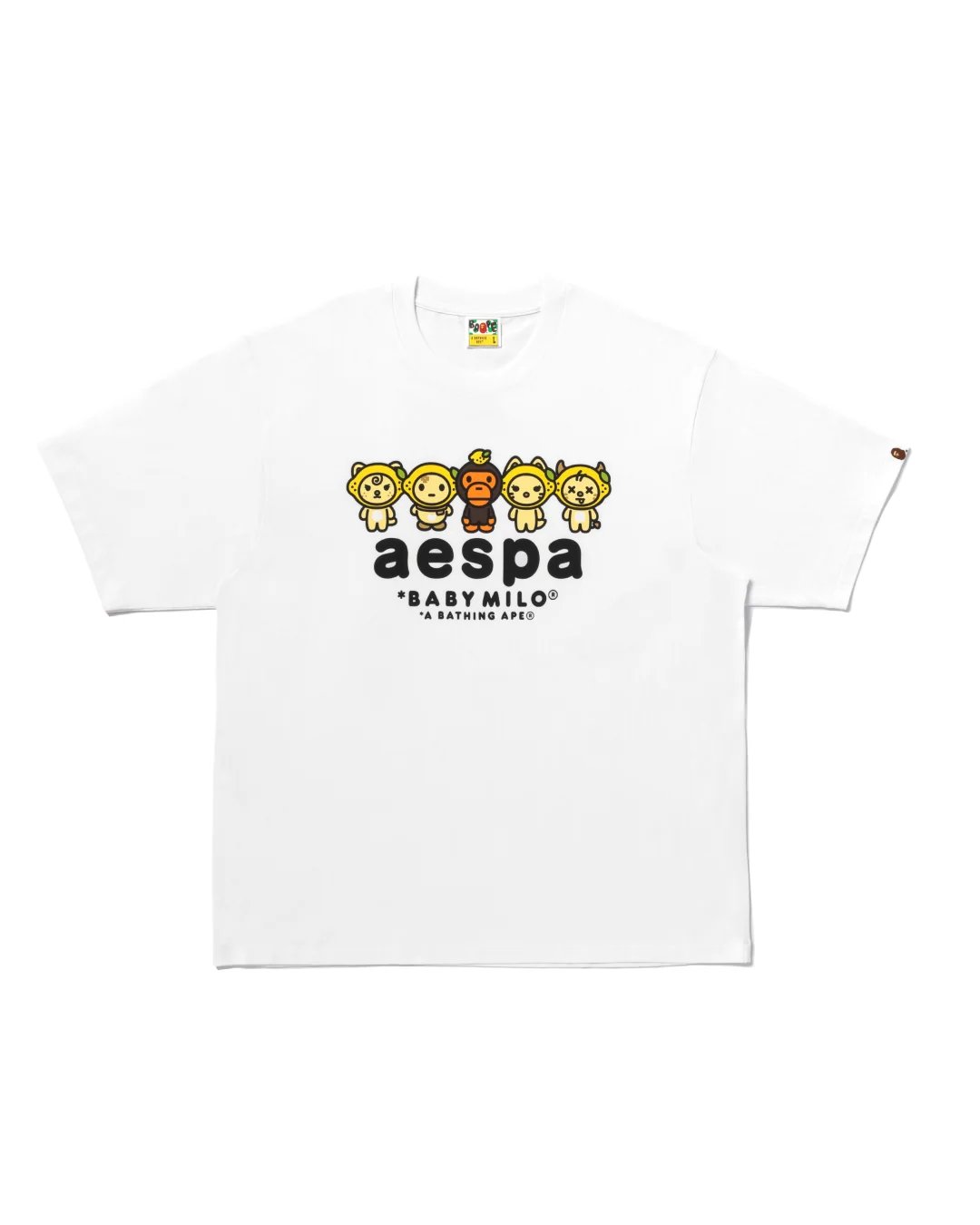AESPA x BAPE BABY MILO RELAXED TEE product image 2