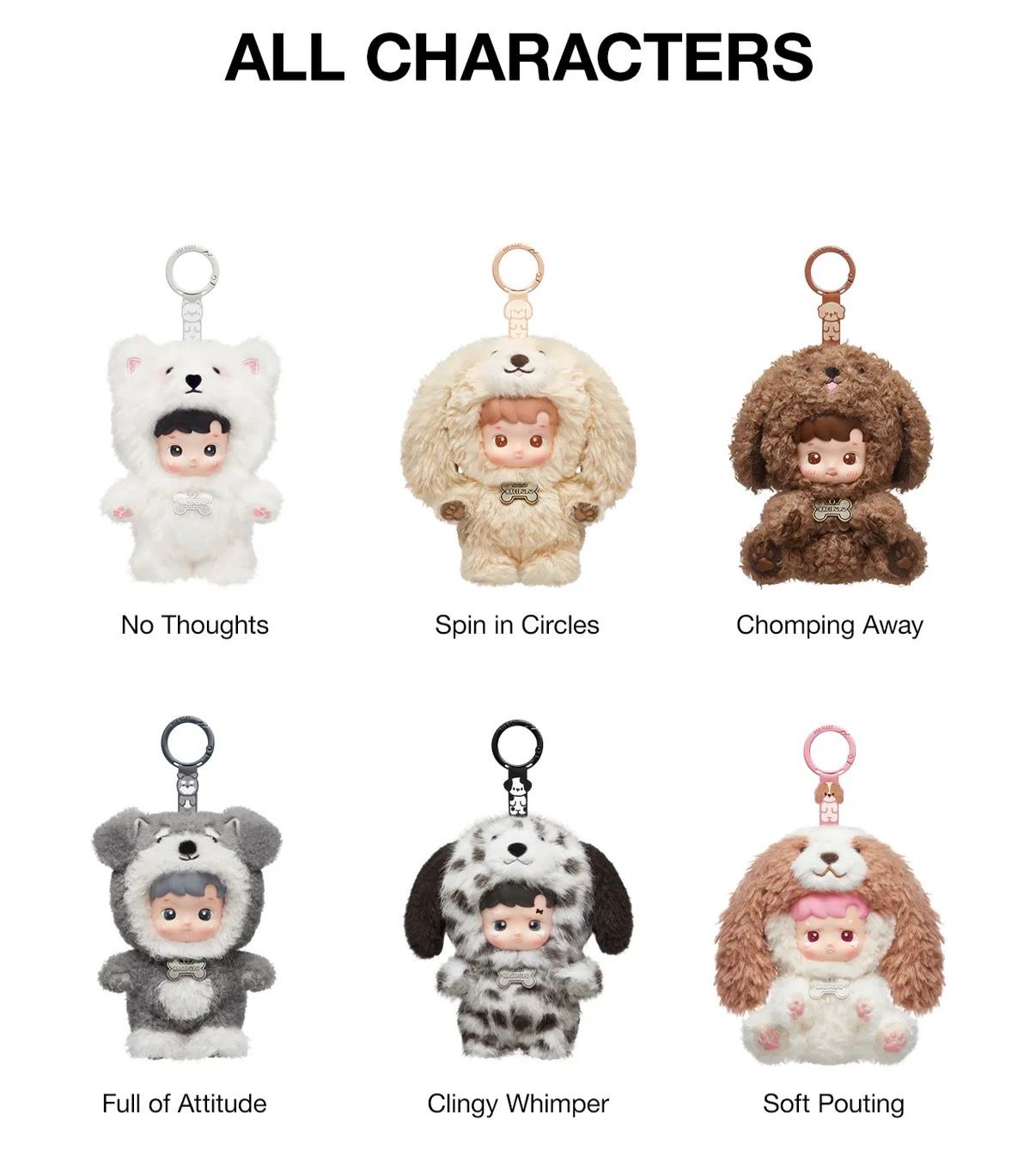 HACIPUPU TAKE ME HOME SERIES PLUSH PENDANT product image 1