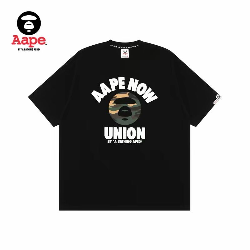 LNGSHOT Style Camo Ape Letter Print Classic T-Shirt  product image 2