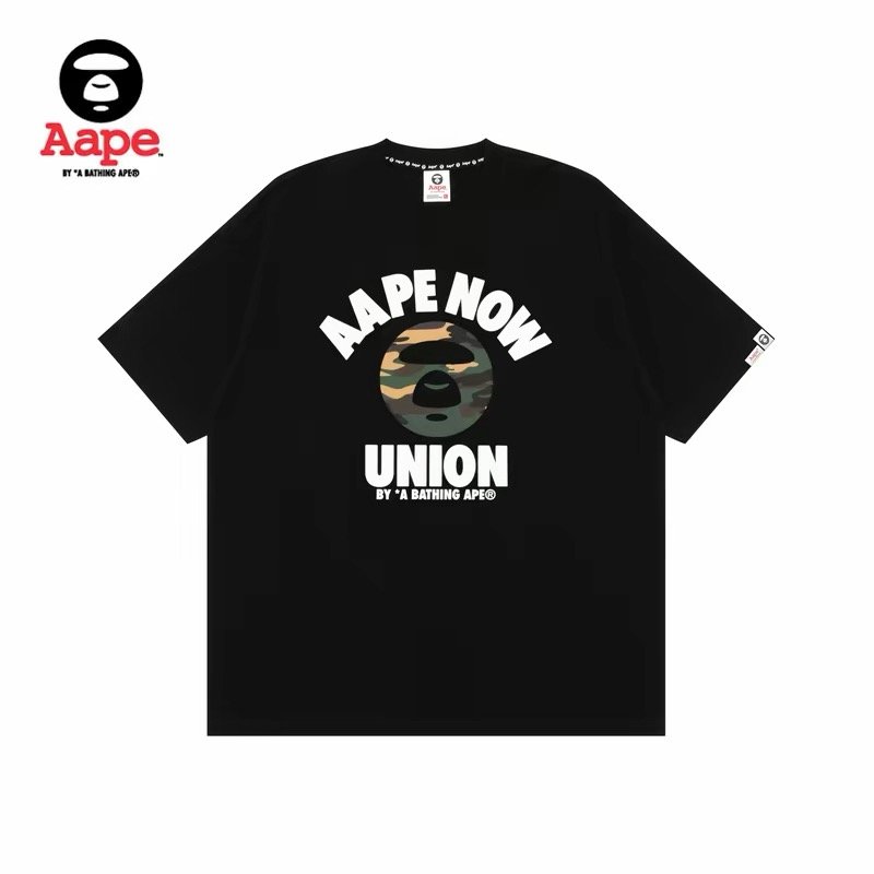 LNGSHOT Style Camo Ape Letter Print Classic T-Shirt product image 2