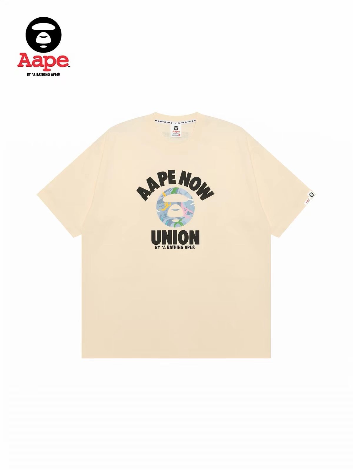 AAPE Color-Dyed Camo Ape Graphic Short Sleeve Tee  product image 2