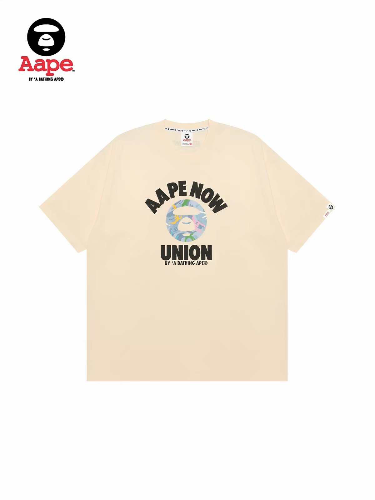 AAPE Color-Dyed Camo Ape Graphic Short Sleeve Tee product image 2