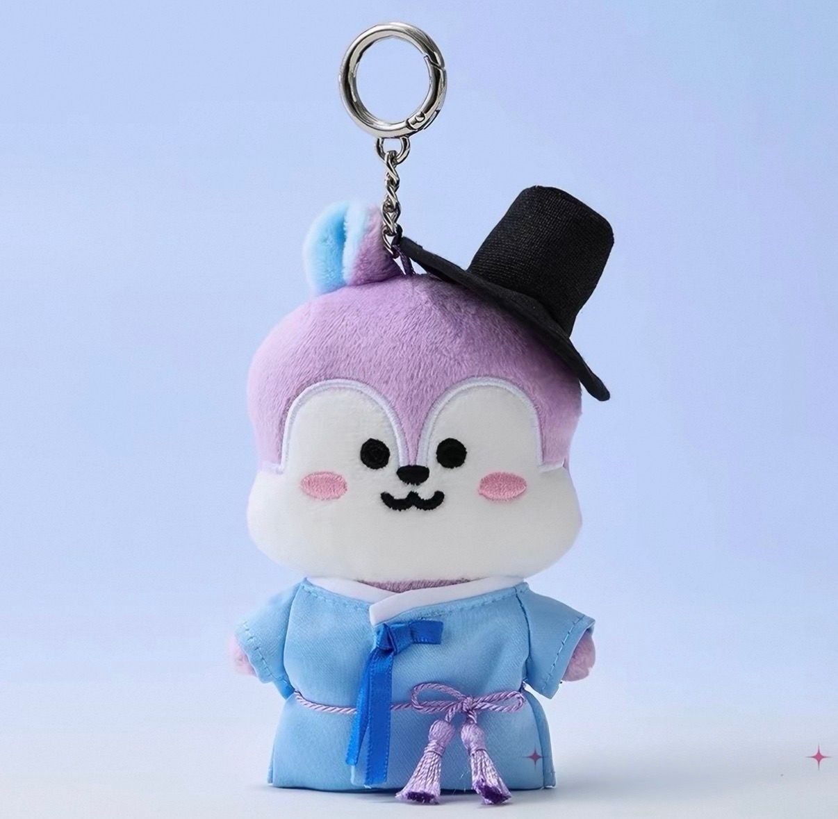 BTS BT21 Korean Traditional Hanbok Scholar Series Plush Doll Bag Charm Keychain