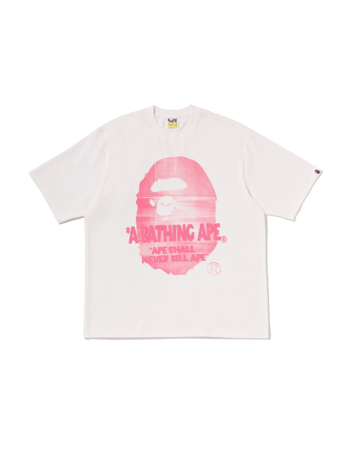 BAPE Spray Ape Head Relaxed Fit Tee product image 3