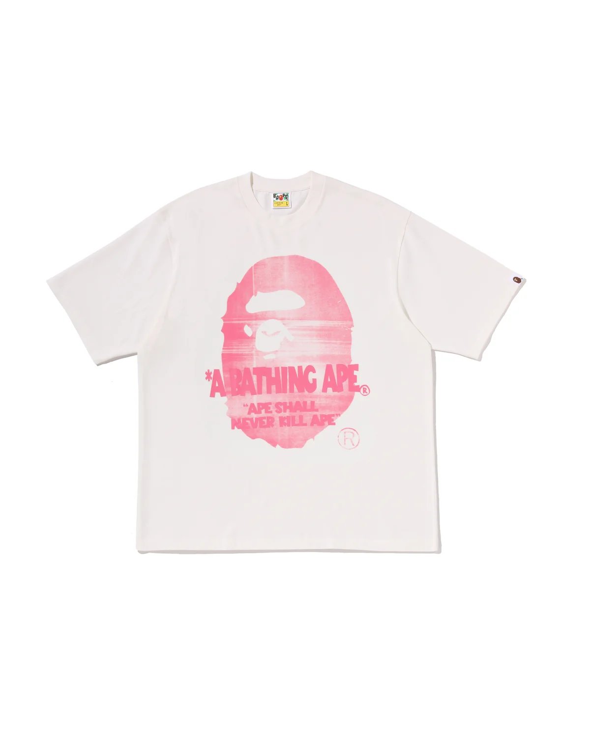 BAPE Spray Ape Head Relaxed Fit Tee product image 3