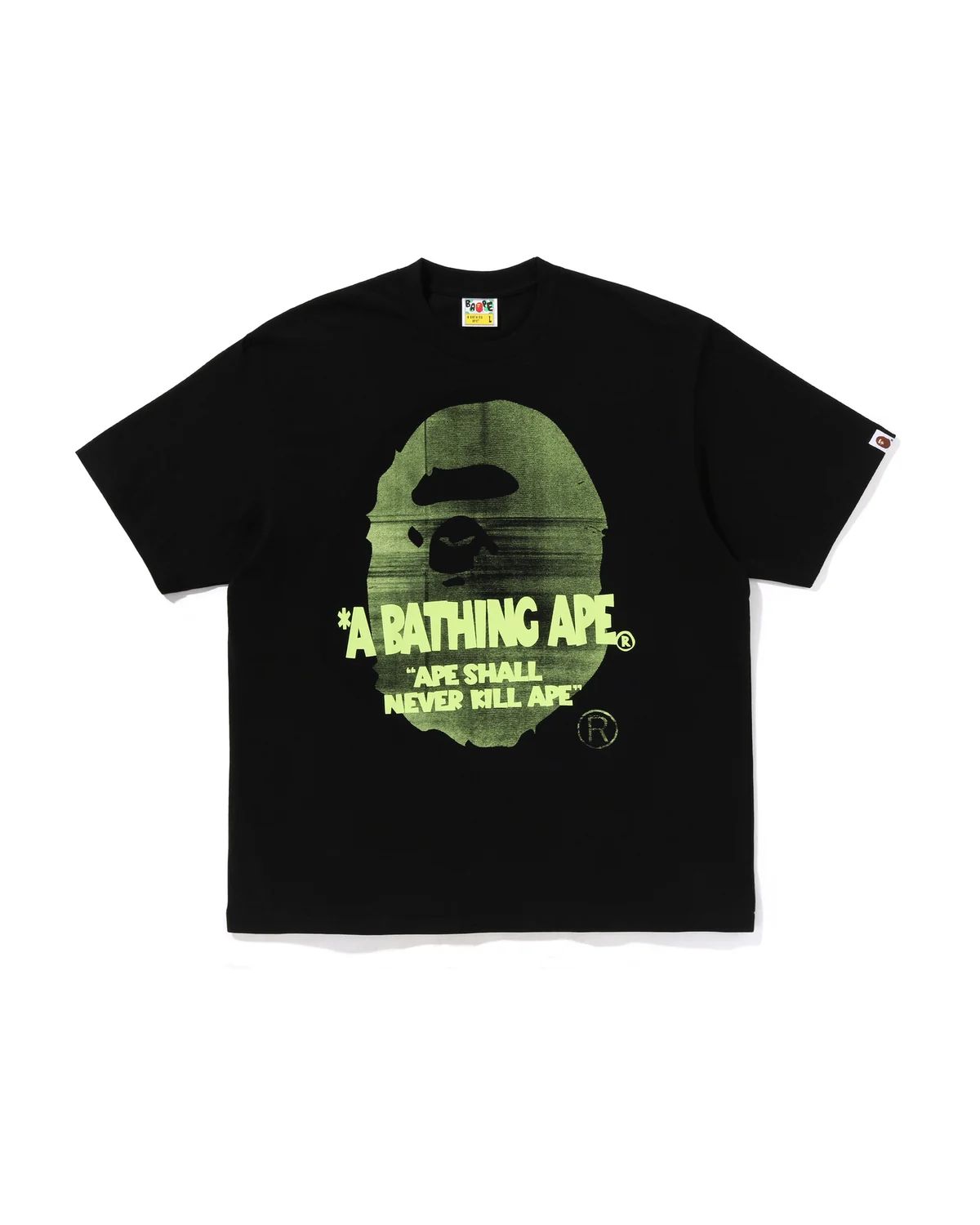 BAPE Spray Ape Head Relaxed Fit Tee product image 1