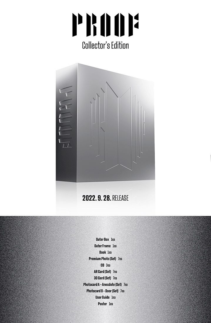 BTS PROOF Album (COLLECTOR’S EDITION) product image 2