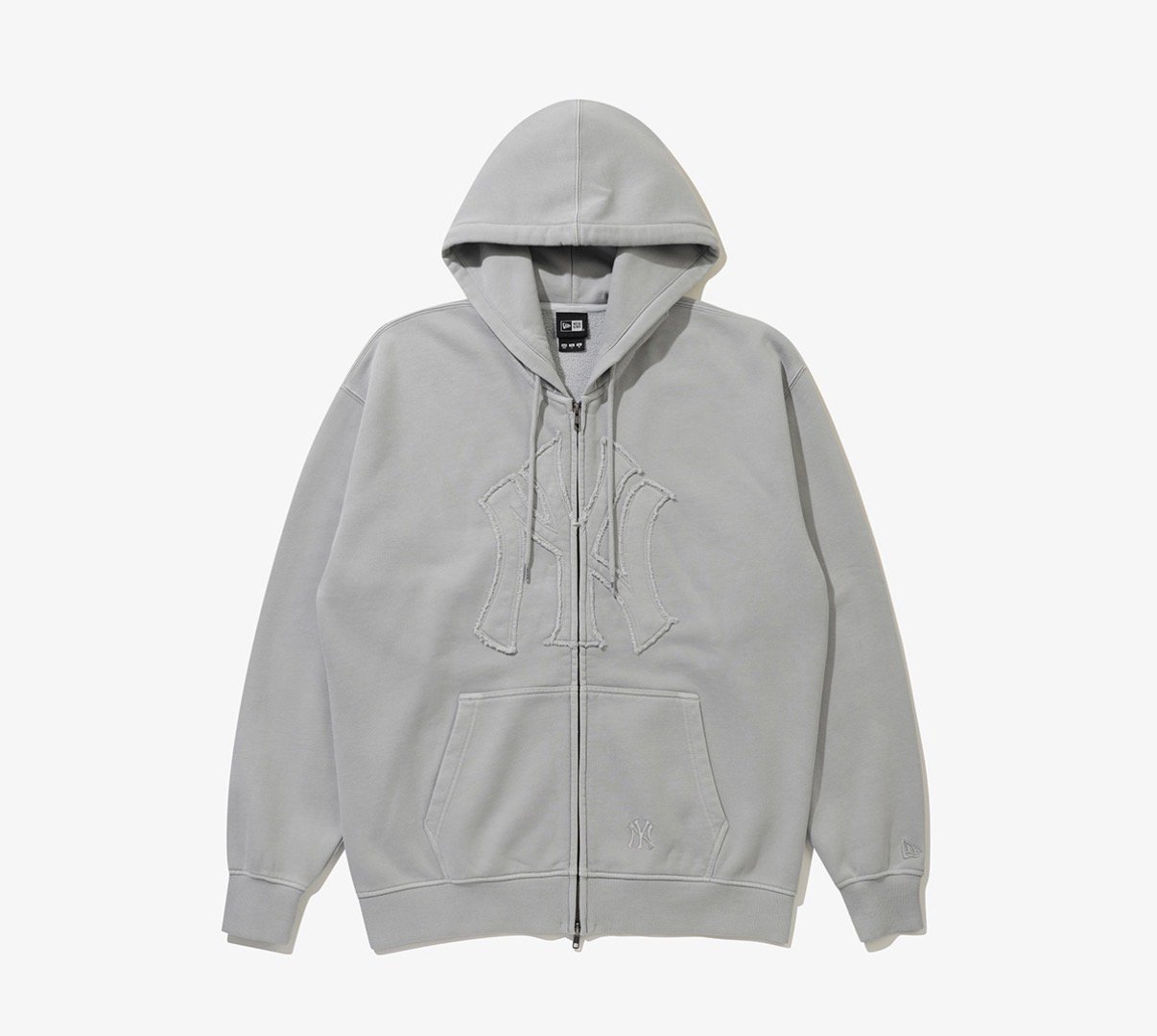 MLB New York Yankees Old English Vintage Hooded Zip-up Steel Sky (Worn By Sohee) product image 1