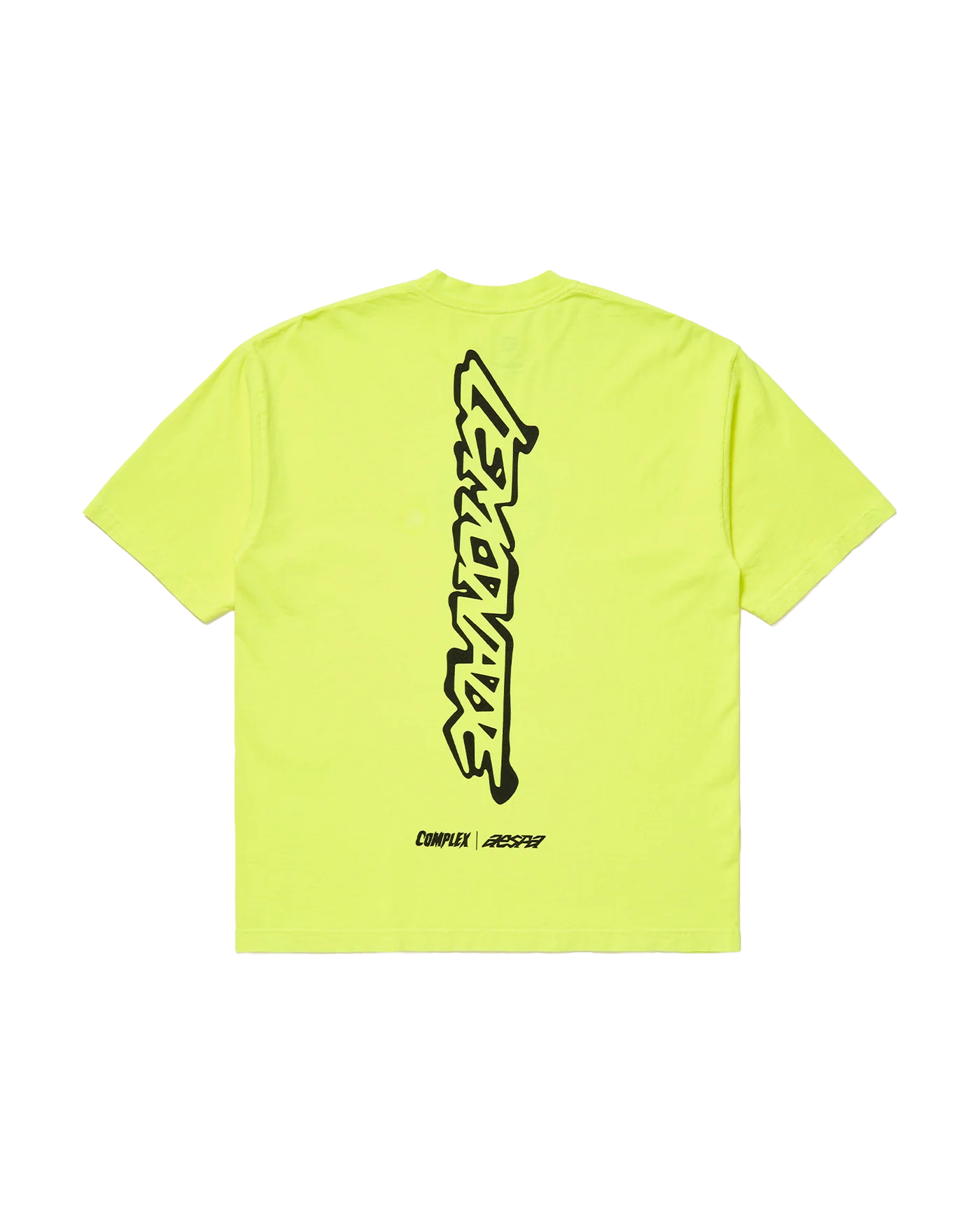 AESPA x COMPLEX LEMON TEE (SAFETY YELLOW) product image 2