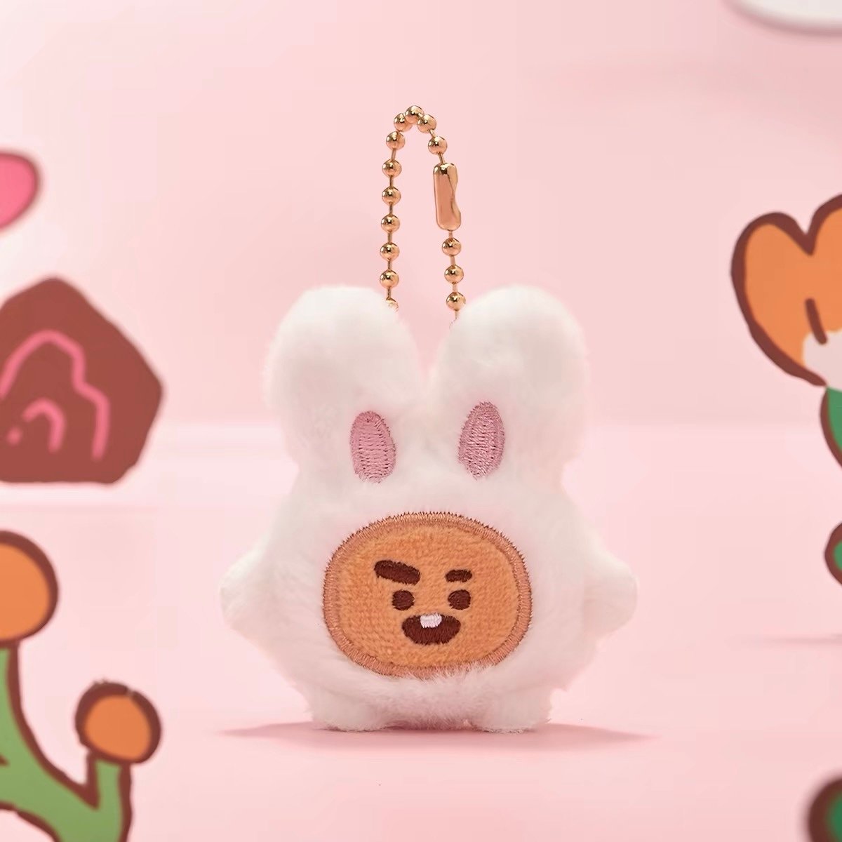 BTS BT21 Bunny Series Plush Pendant product image 5