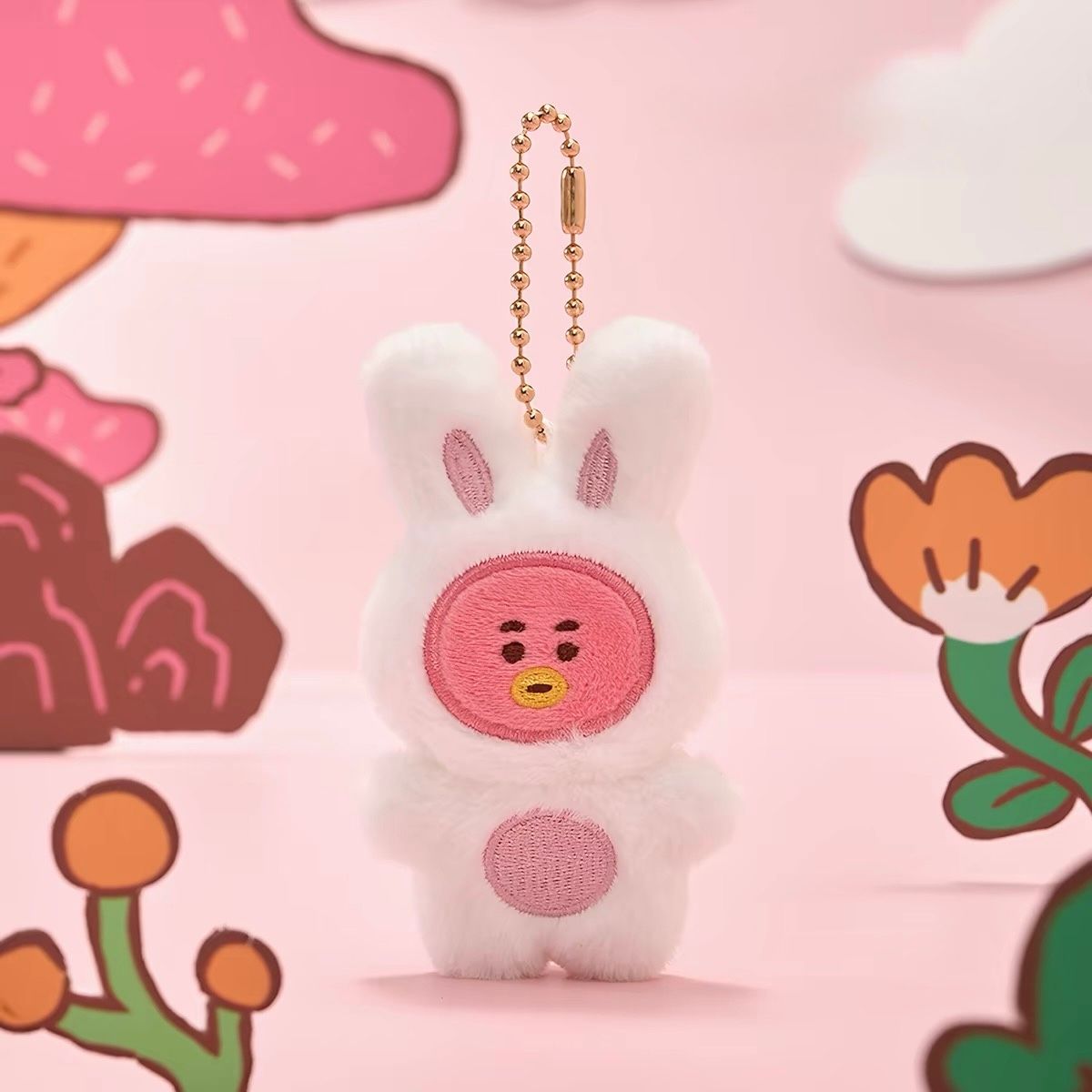 BTS BT21 Bunny Series Plush Pendant