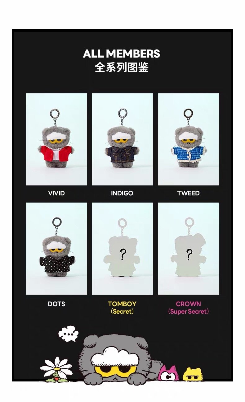 ZOA & FRIENDS 4.0 – Random Plush Keychain product image 2