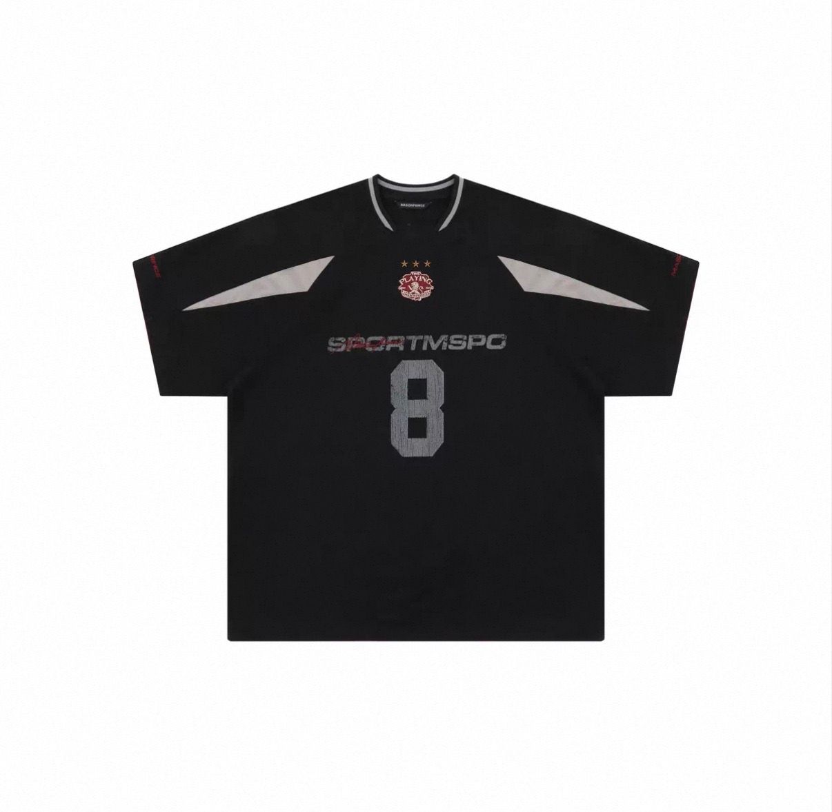 MASONPRINCE Oversized Deconstructed Patchwork No.8 Sporty Jersey product image 1