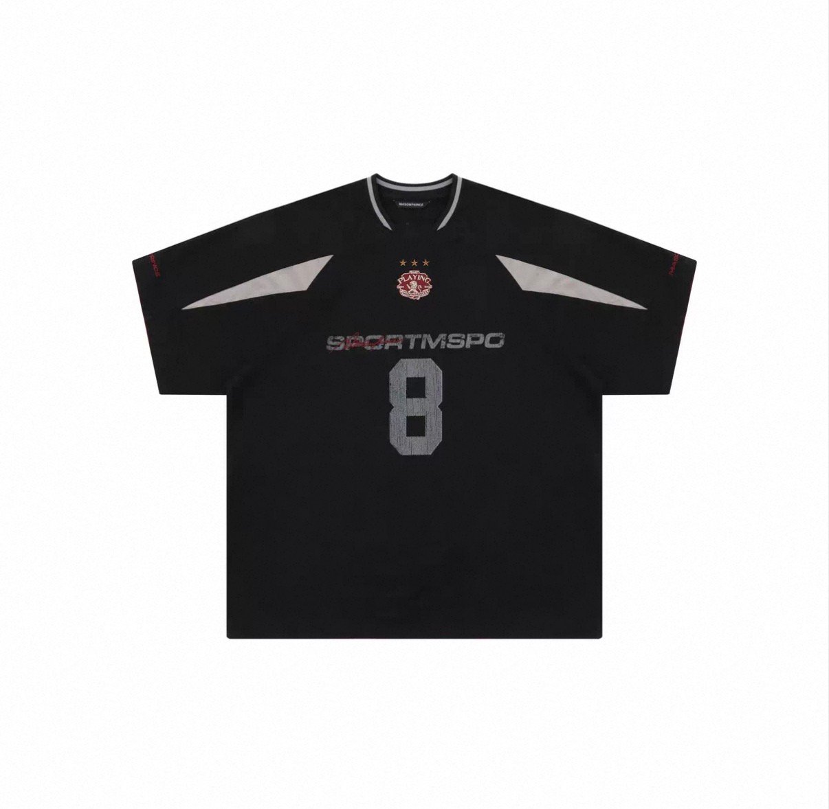 MASONPRINCE Oversized Deconstructed Patchwork No.8 Sporty Jersey product image 1