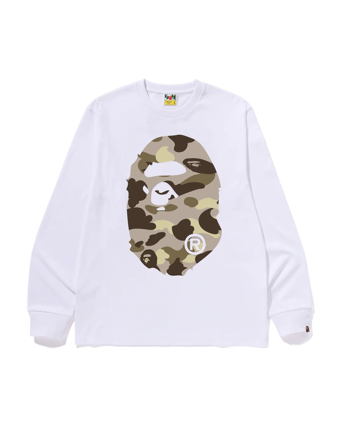 BAPE Color Camo Big Ape Head LS Tee product image 6