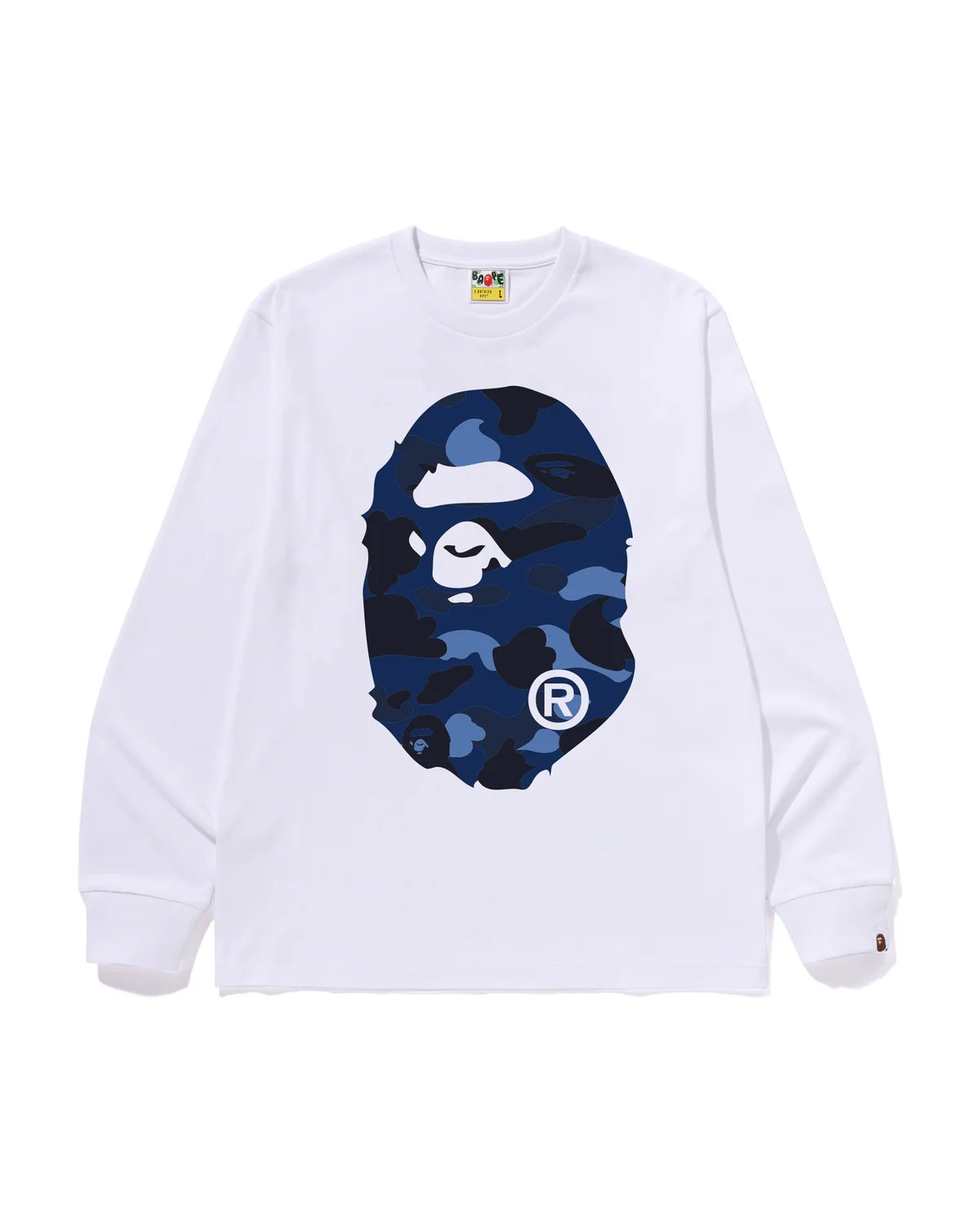 BAPE Color Camo Big Ape Head LS Tee product image 5