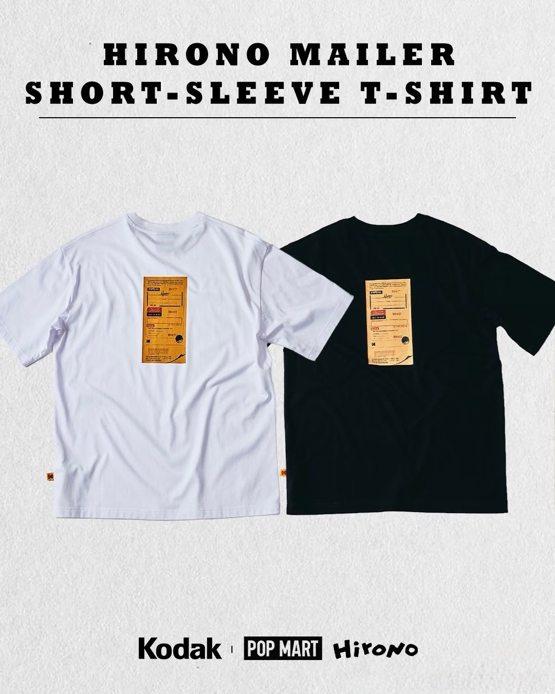 【KODAK × Hirono】KODAK Back-Print Unisex Oversized T-Shirt