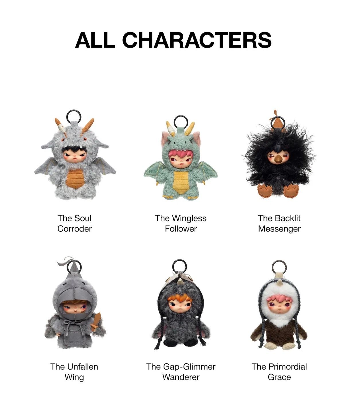 HIRONO MIST-WALKER SERIES PLUSH PENDANT