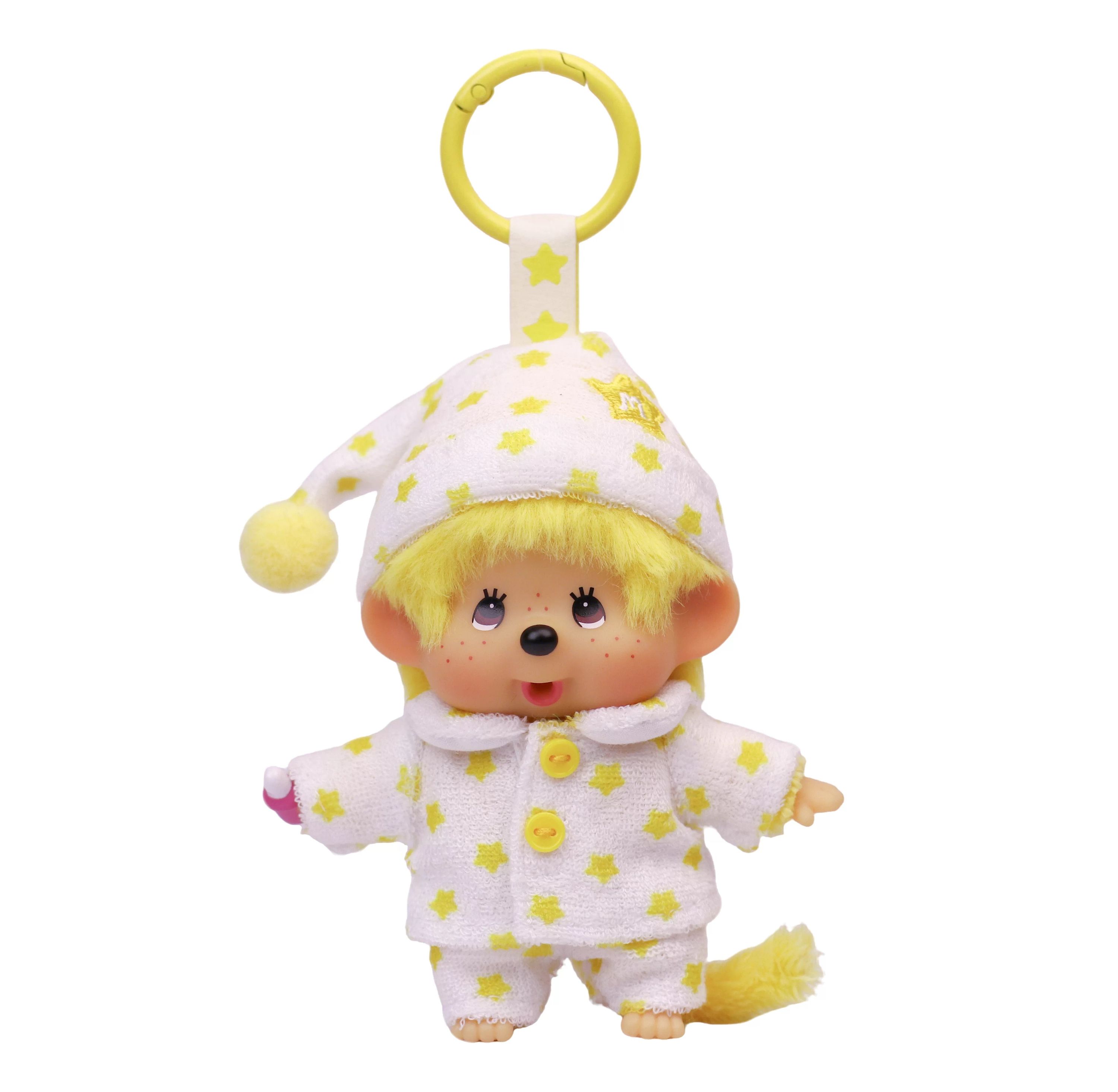 Monchhichi Cute Fashion Vinyl Plush Doll Keychain – Pajama Edition 11cm Bag Charm product image 2