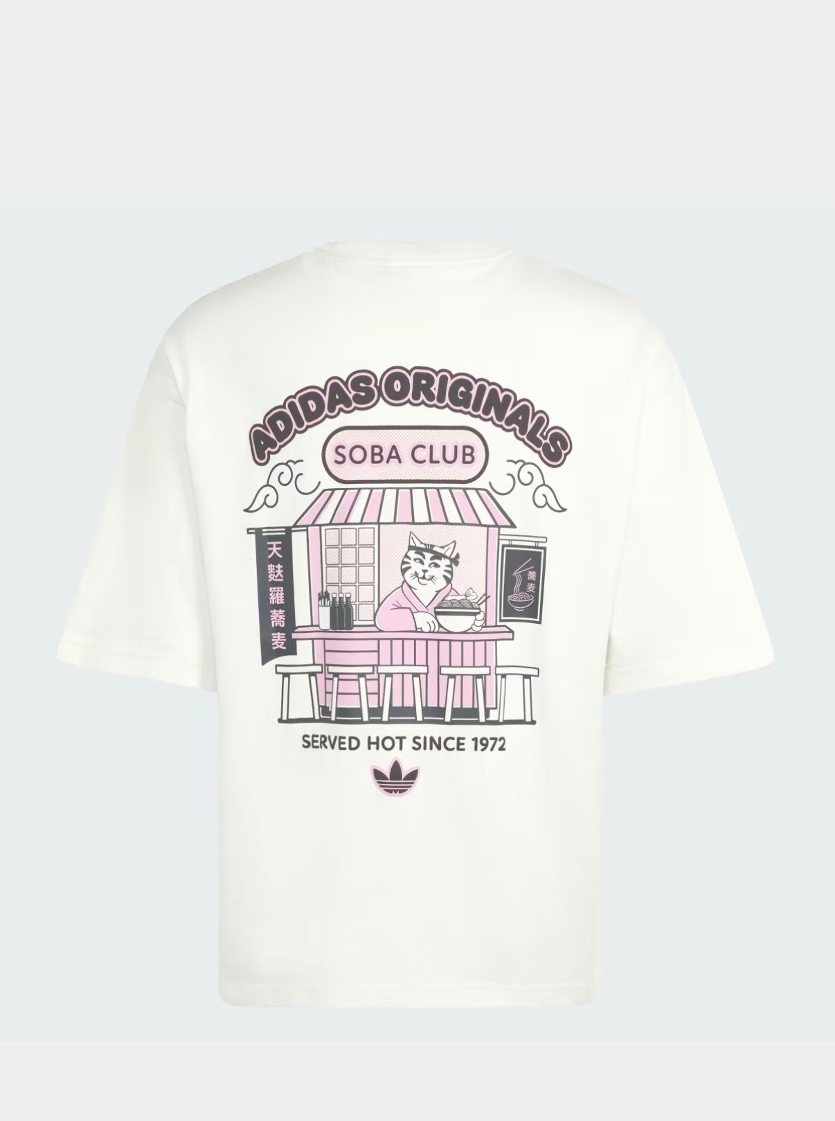 ADIDAS SOBA CAT GRAPHIC OVERSIZED TEE product image 2