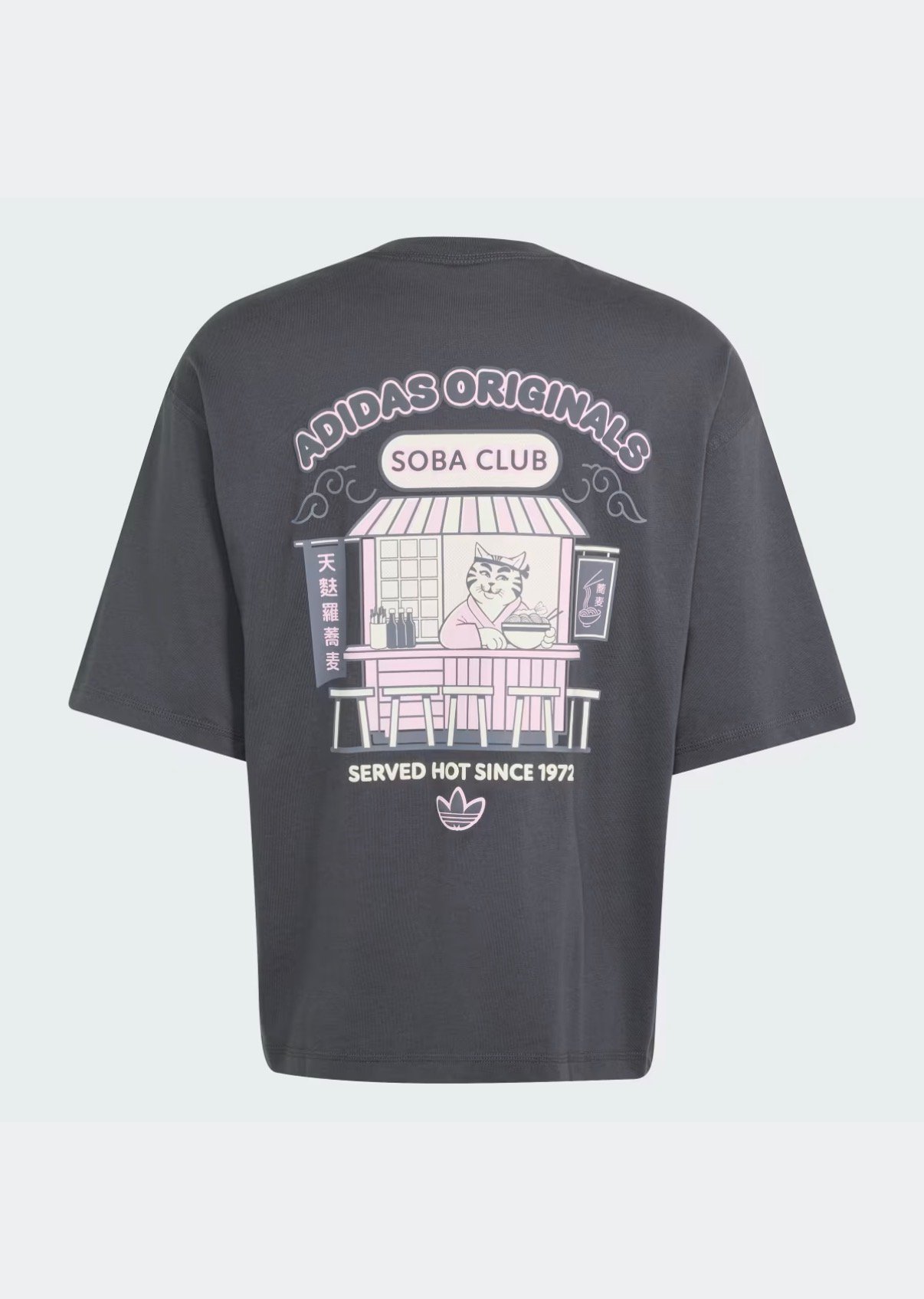 ADIDAS SOBA CAT GRAPHIC OVERSIZED TEE product image 4