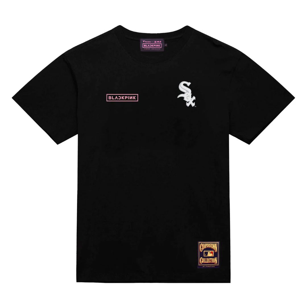 FANATICS x BLACKPINK LA DODGERS T-SHIRT (BLACK/PINK/BLUE/WHITE)